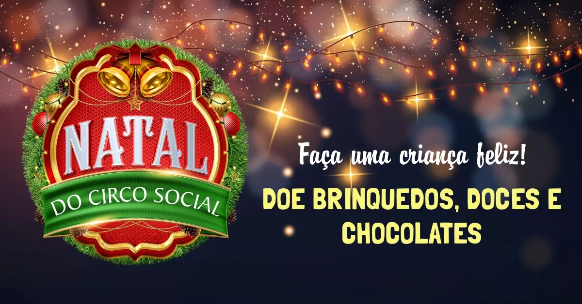 Circo Social inicia campanha de arrecadação para o Natal em Riomafra